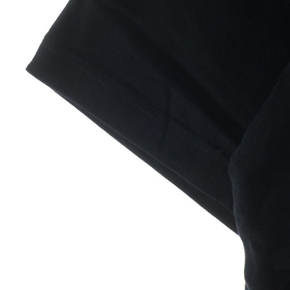 Balenciaga Crew Print Neck Short Sleeve T-Shirt Black — view 5