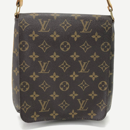 Louis Vuitton Shoulder Bag Musette Salsa Short Type Brown — view 2