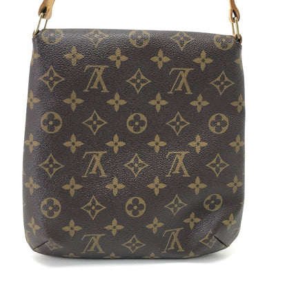 Louis Vuitton Shoulder Bag Musette Salsa Short Type Brown — view 3