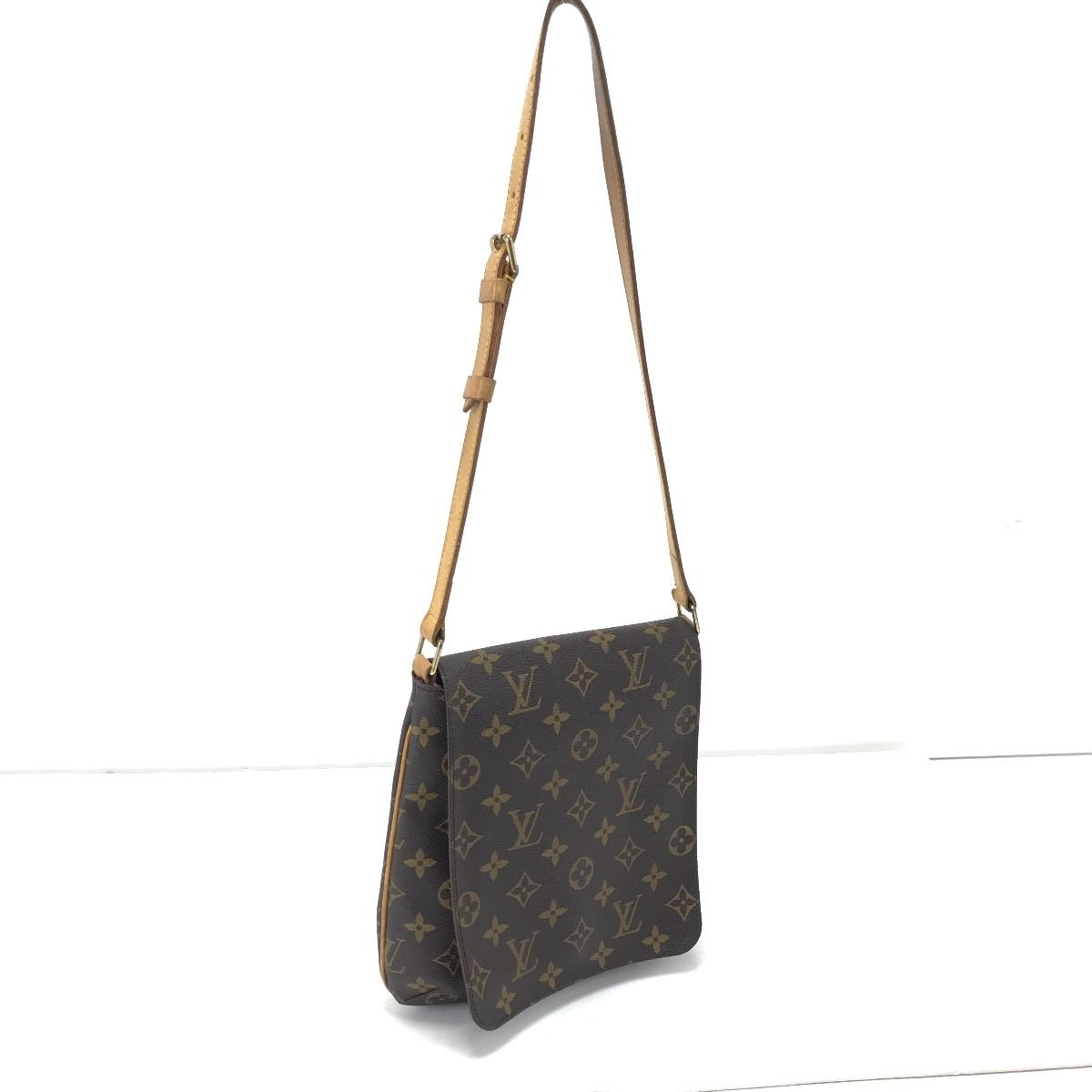 Louis Vuitton Shoulder Bag Musette Salsa Short Type Brown