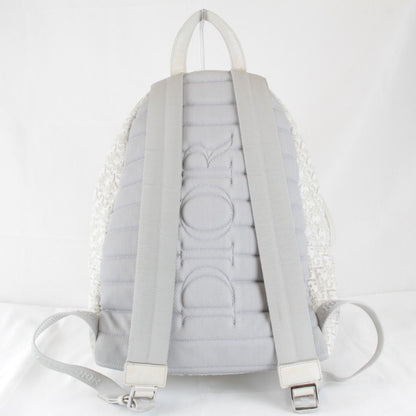 Dior Backpack Canvas Leather White — view 2