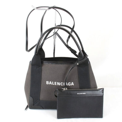 Balenciaga 1000 Handbag Canvas Black