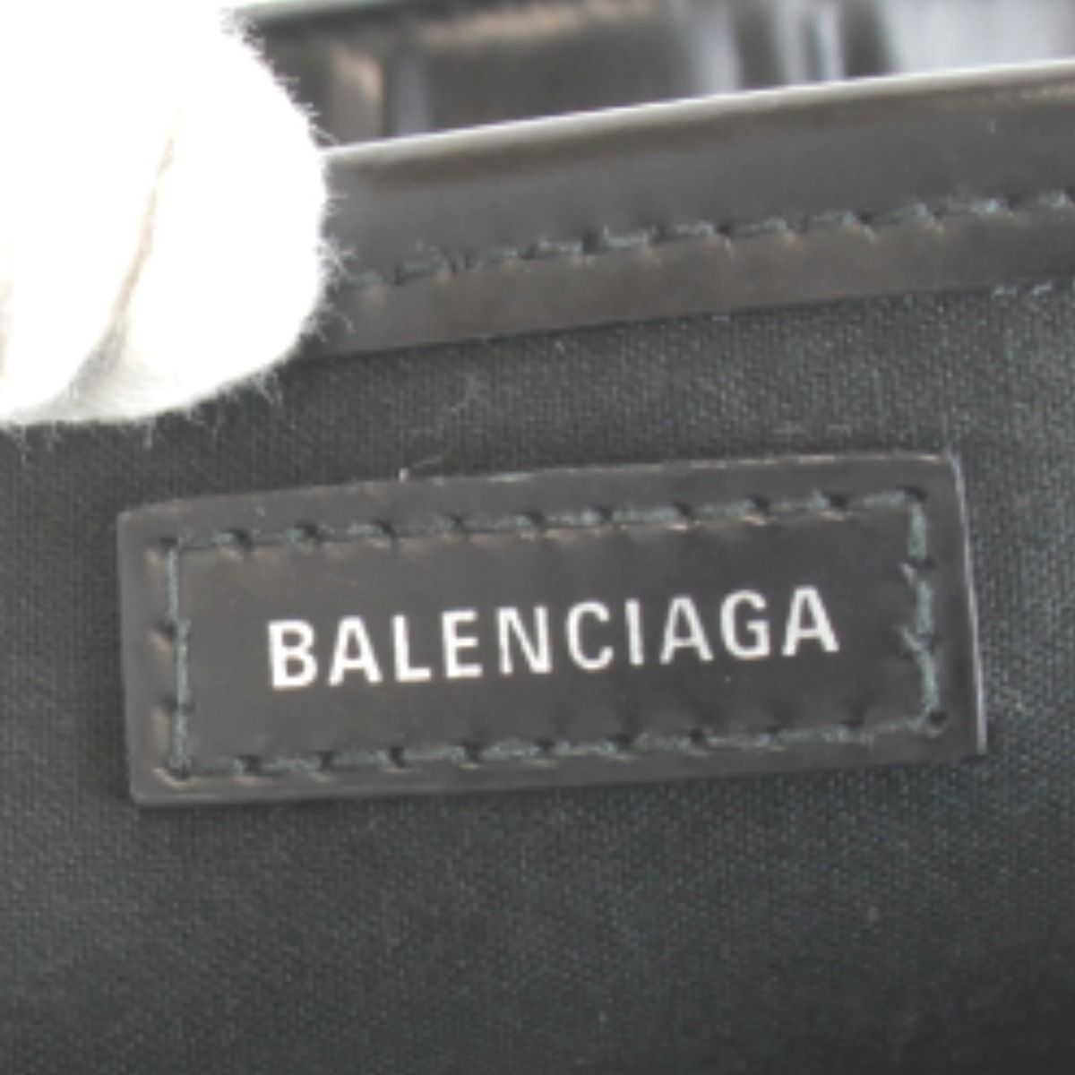 Balenciaga 1000 Handbag Canvas Black — view 7