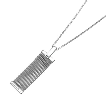 Tiffany & Co Somerset 925 Sterling Silver Diamond Necklace — view 3
