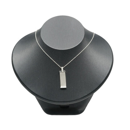 Tiffany & Co Somerset 925 Sterling Silver Diamond Necklace — view 2