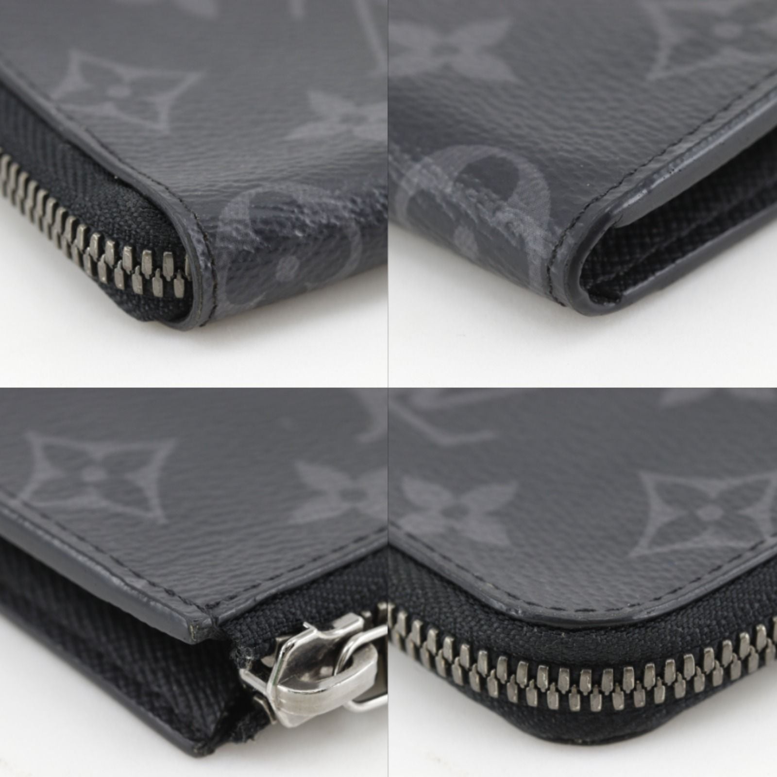 Louis Vuitton Monogram Eclipse Black Coin Case — view 4