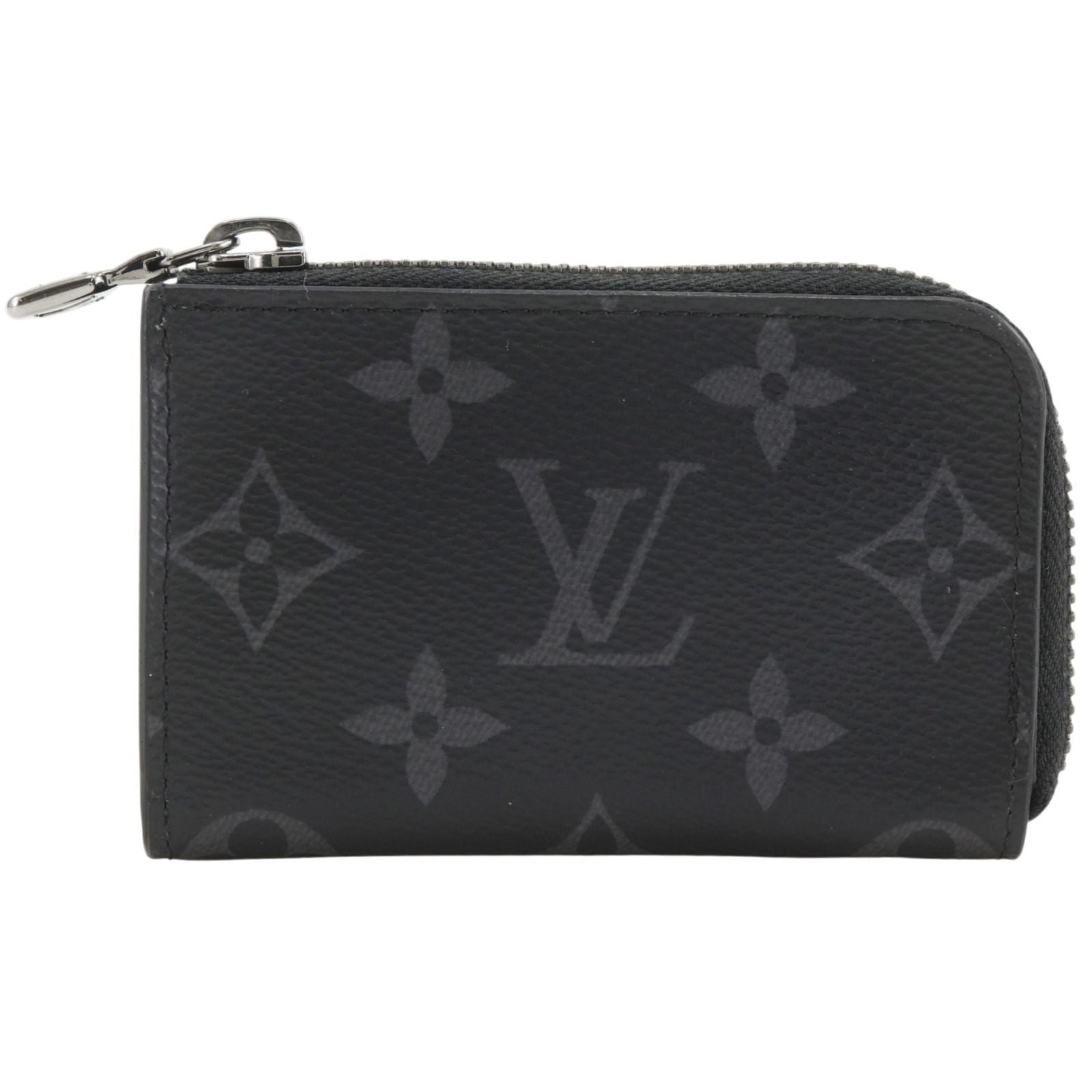 Louis Vuitton Monogram Eclipse Black Coin Case