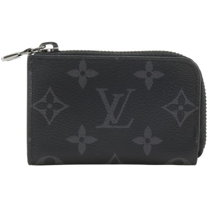 Louis Vuitton Monogram Eclipse Black Coin Case