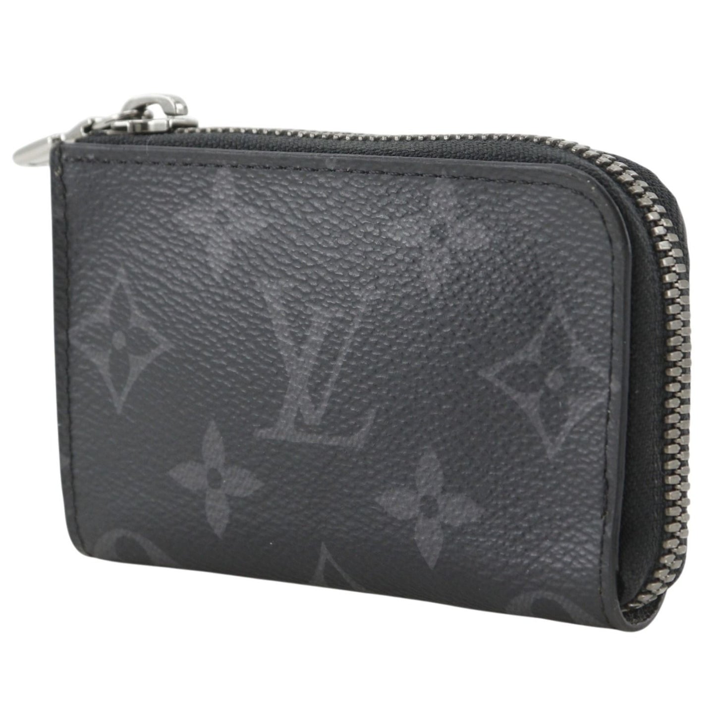 Louis Vuitton Monogram Eclipse Black Coin Case — view 2