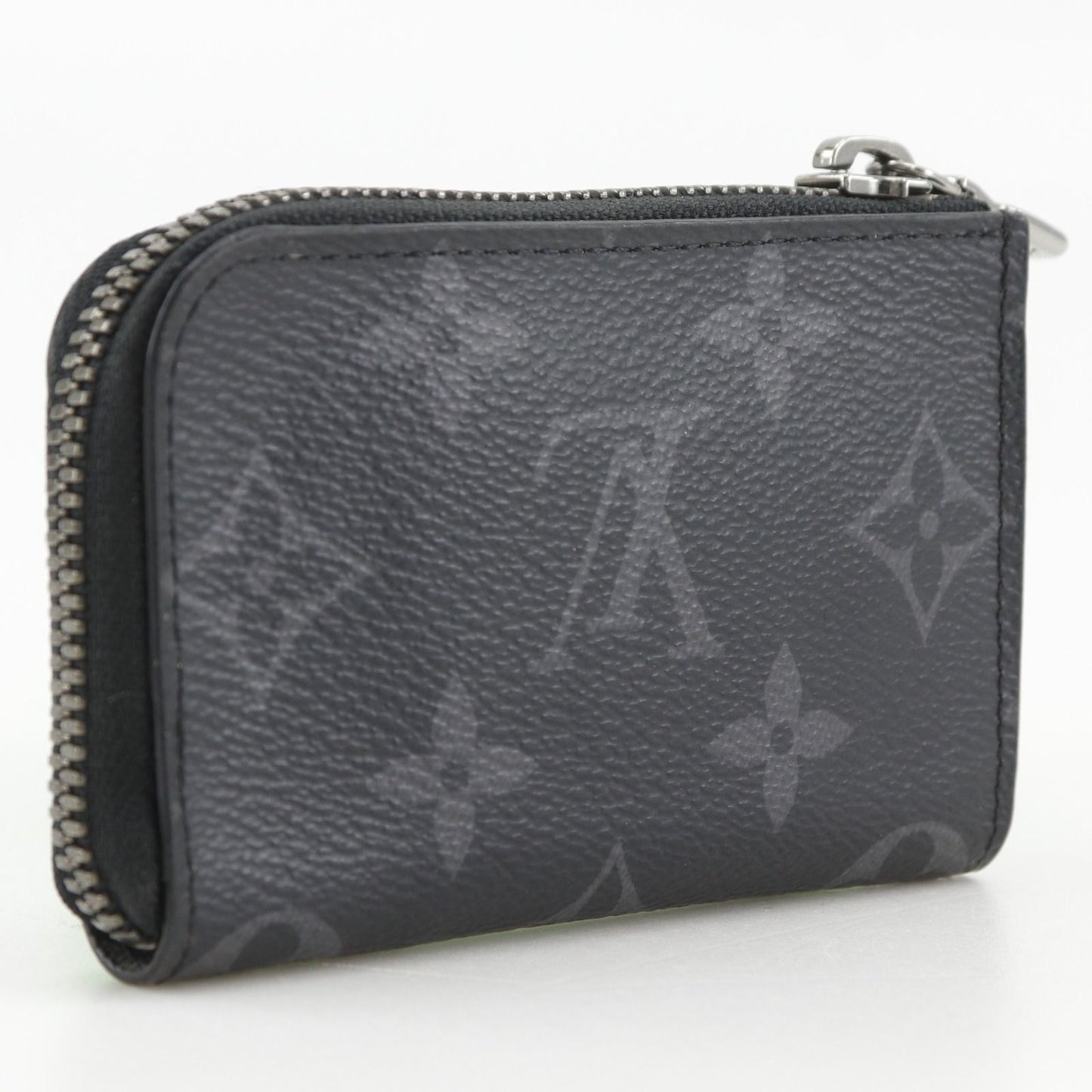 Louis Vuitton Monogram Eclipse Black Coin Case — view 3