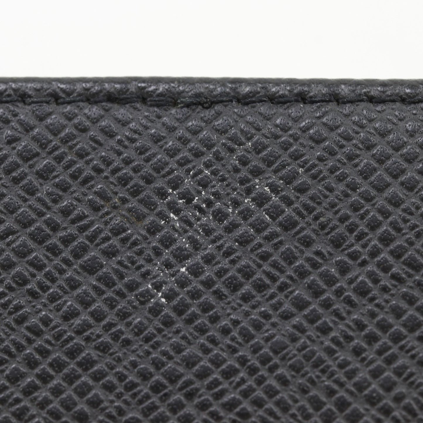 Louis Vuitton Porte Monet Boite Taiga Ardoise Black Coin Case — view 8