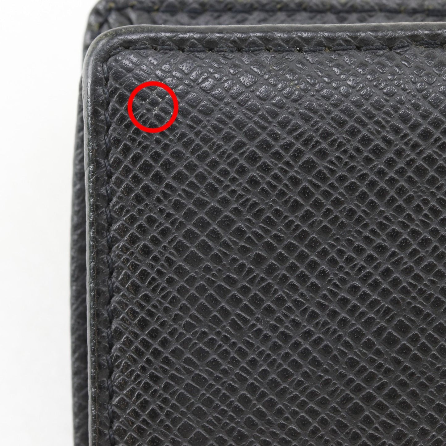 Louis Vuitton Porte Monet Boite Taiga Ardoise Black Coin Case — view 7