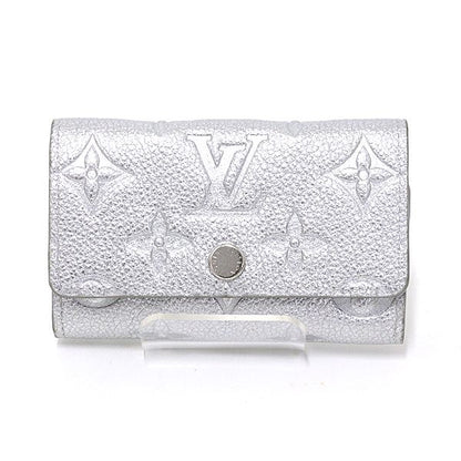 Louis Vuitton Key Case Multicles 6 Monogram Empreinte Silver Key Holder