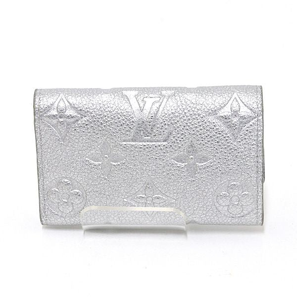 Louis Vuitton Key Case Multicles 6 Monogram Empreinte Silver Key Holder — view 2