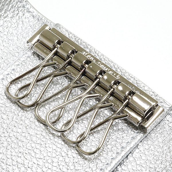 Louis Vuitton Key Case Multicles 6 Monogram Empreinte Silver Key Holder — view 4