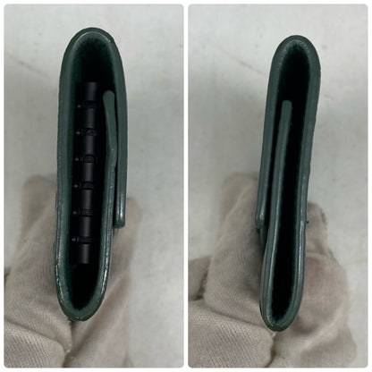 Bottega Veneta Key Case Key 6 Intre Green Key Holder — view 5