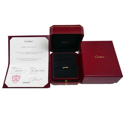 Cartier 18k Yellow Gold Wedding Diamond Ring — view 8