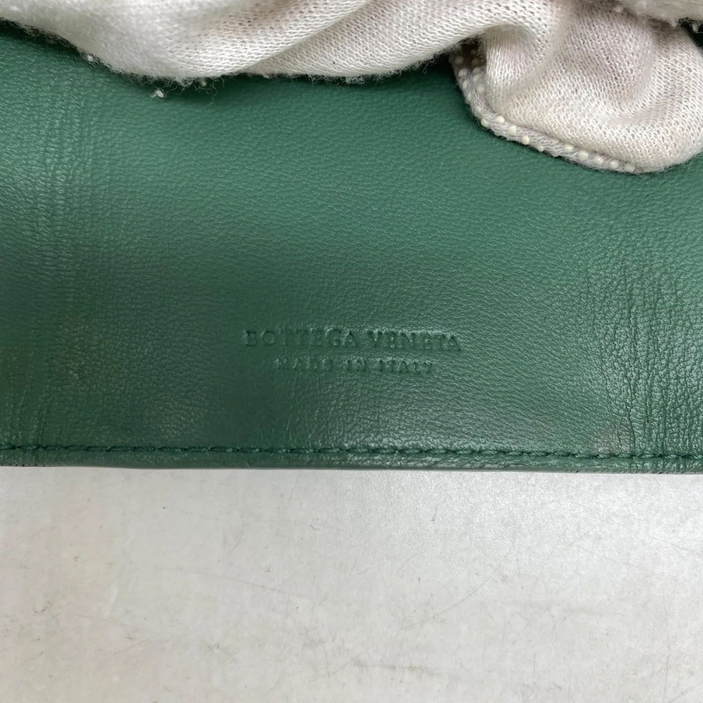 Bottega Veneta Key Case Key 6 Intre Green Key Holder — view 9