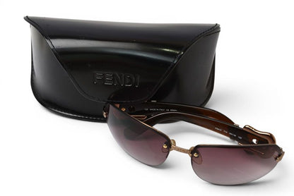 Fendi Sunglasses Eyewear Brown Smoke Gradient — view 9
