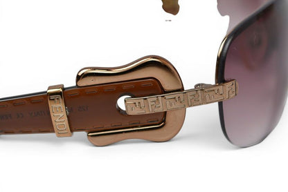 Fendi Sunglasses Eyewear Brown Smoke Gradient — view 4