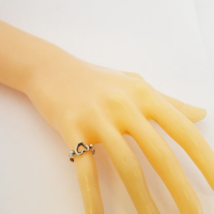 Tiffany & Co Ring Open Heart 925 Sterling Silver — view 7