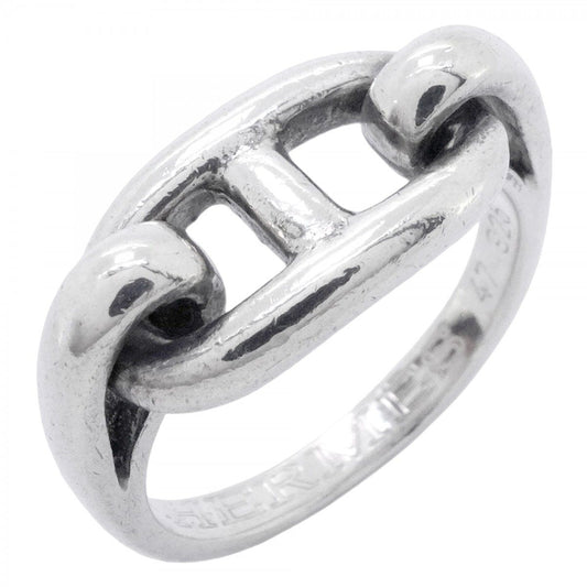 Hermes Ring Chaine D'ancre 925 Sterling Silver