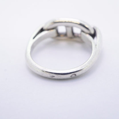 Hermes Ring Chaine D'ancre 925 Sterling Silver — view 6