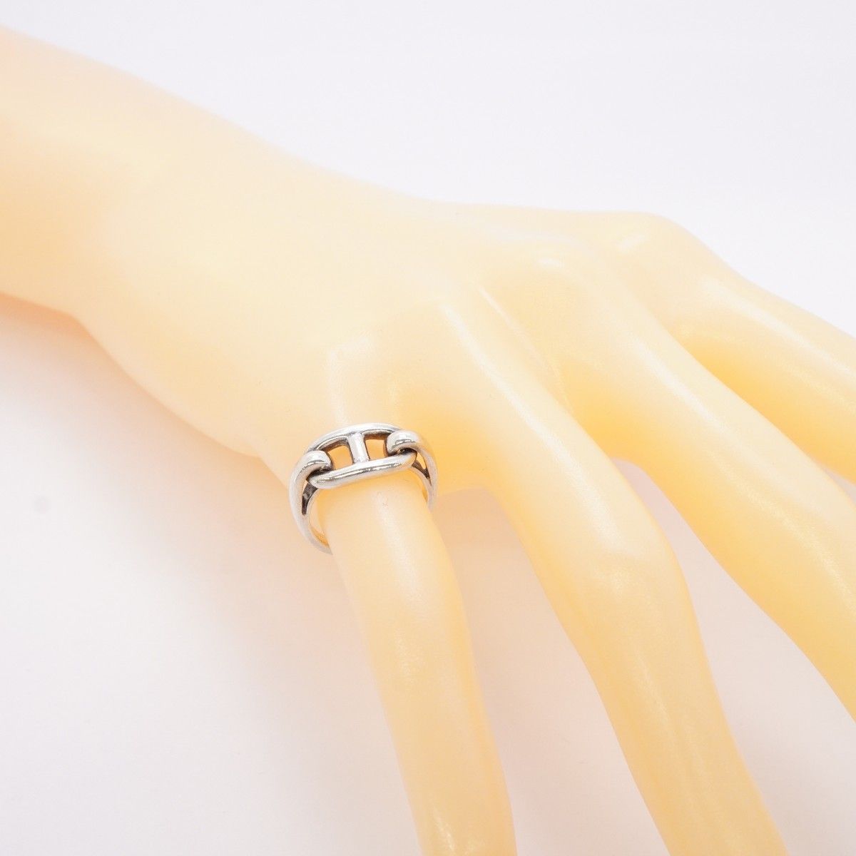 Hermes Ring Chaine D'ancre 925 Sterling Silver — view 8