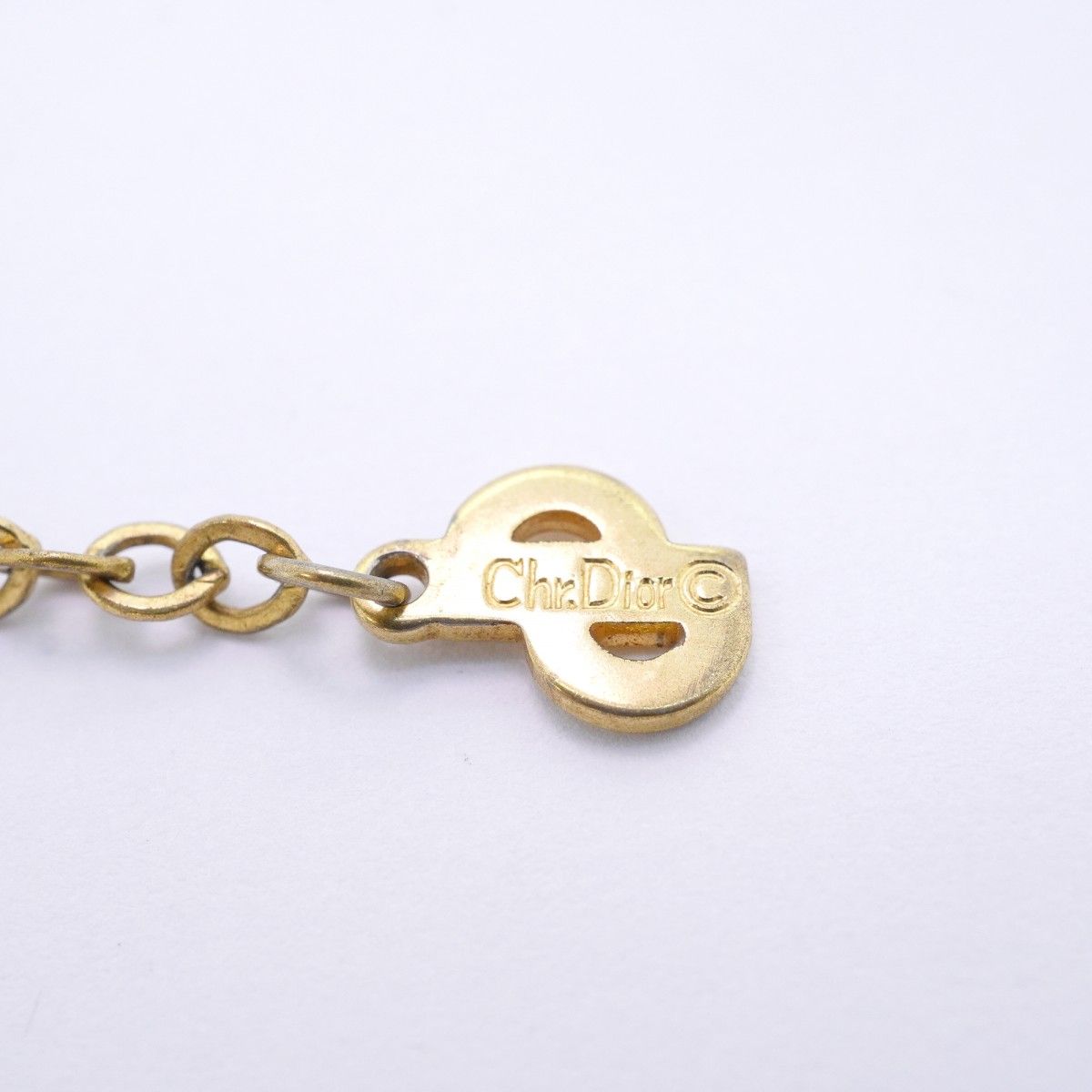 Dior Necklace CD Logo Gold Plated — view 5