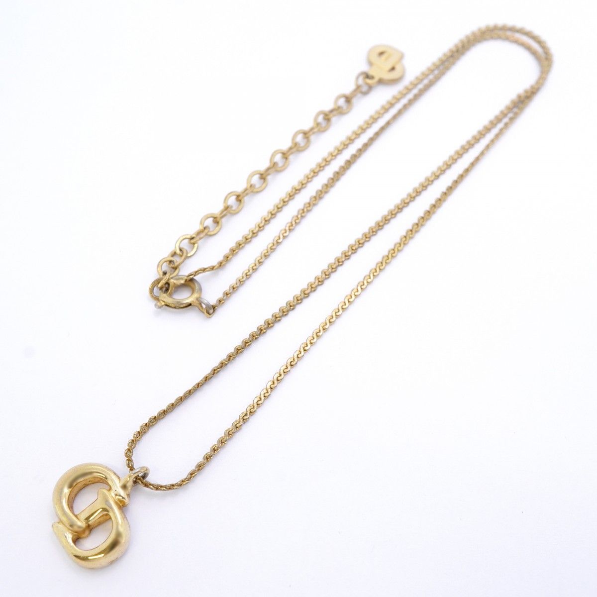 Dior Necklace CD Logo Gold Plated — view 3