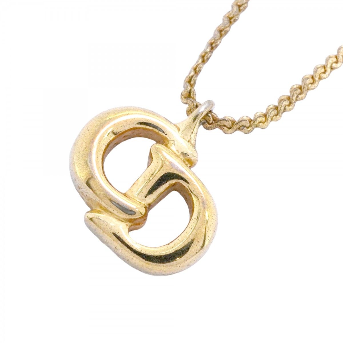 Dior Necklace CD Logo Gold Plated