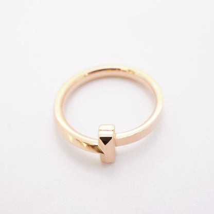 Tiffany & Co Ring T One 18k Pink Gold — view 3