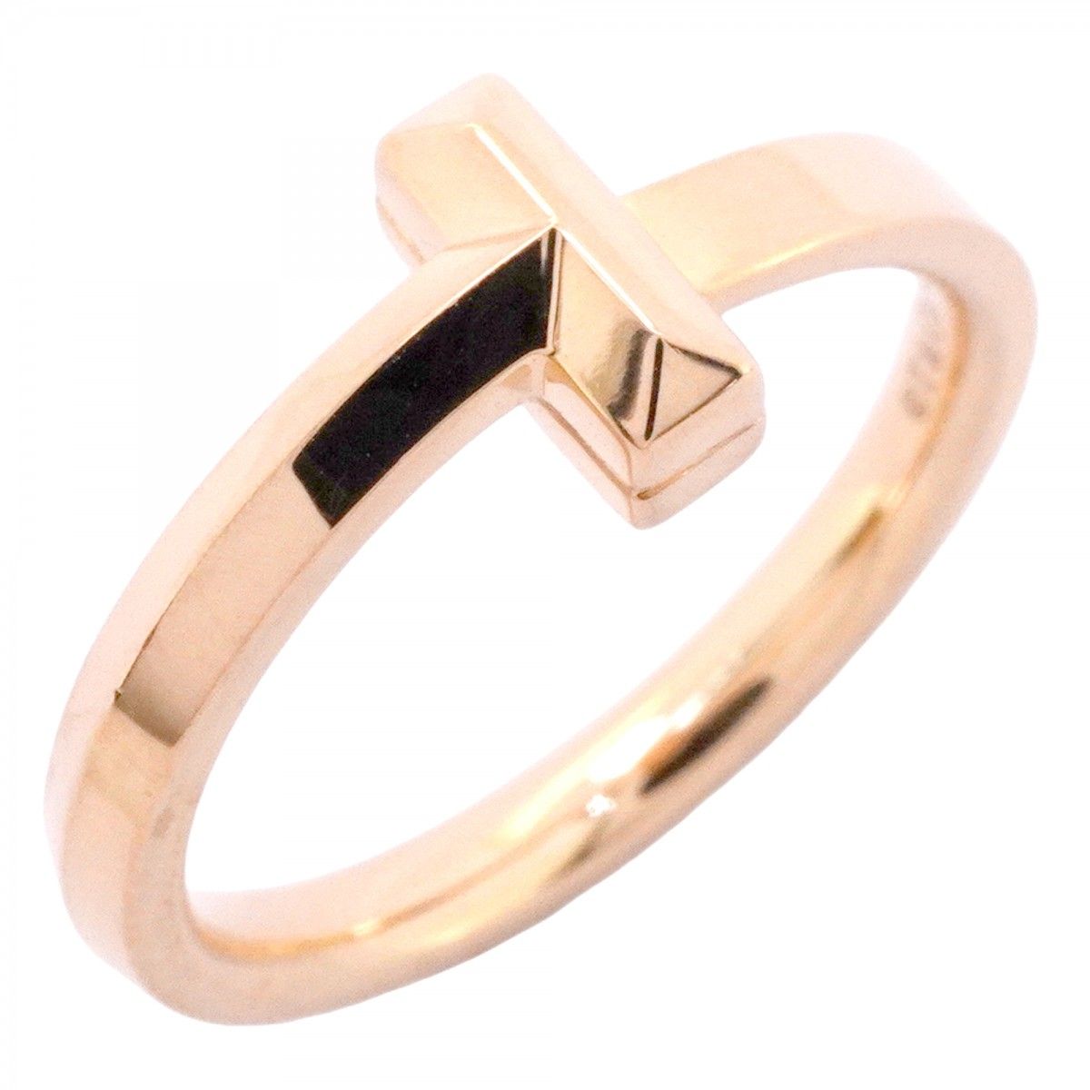 Tiffany & Co Ring T One 18k Pink Gold