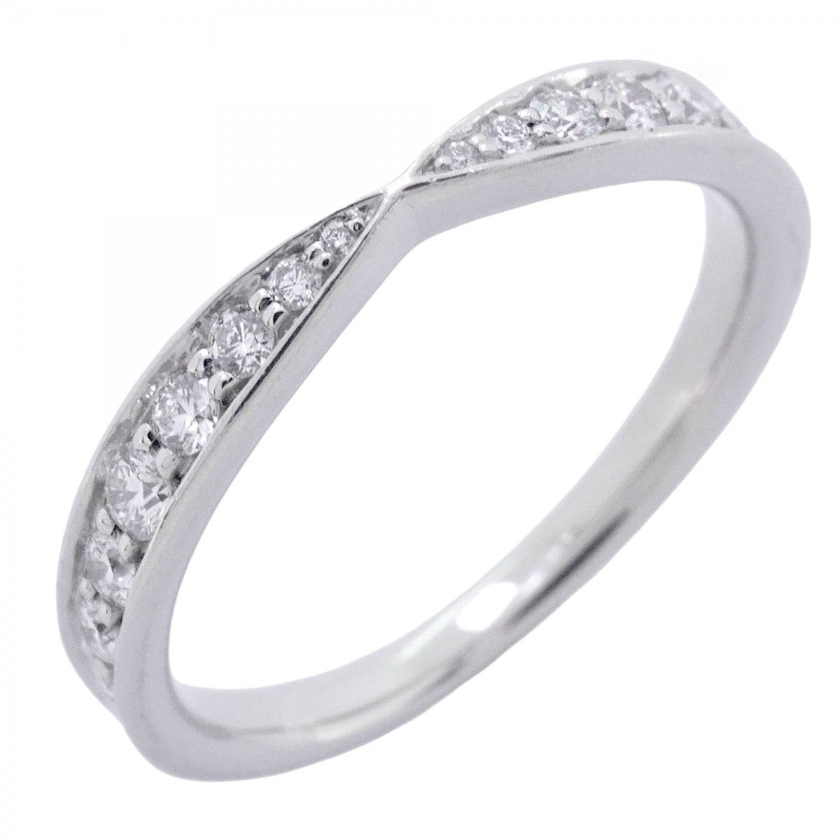 Tiffany & Co Ring Harmony Beads Set Platinum Diamond