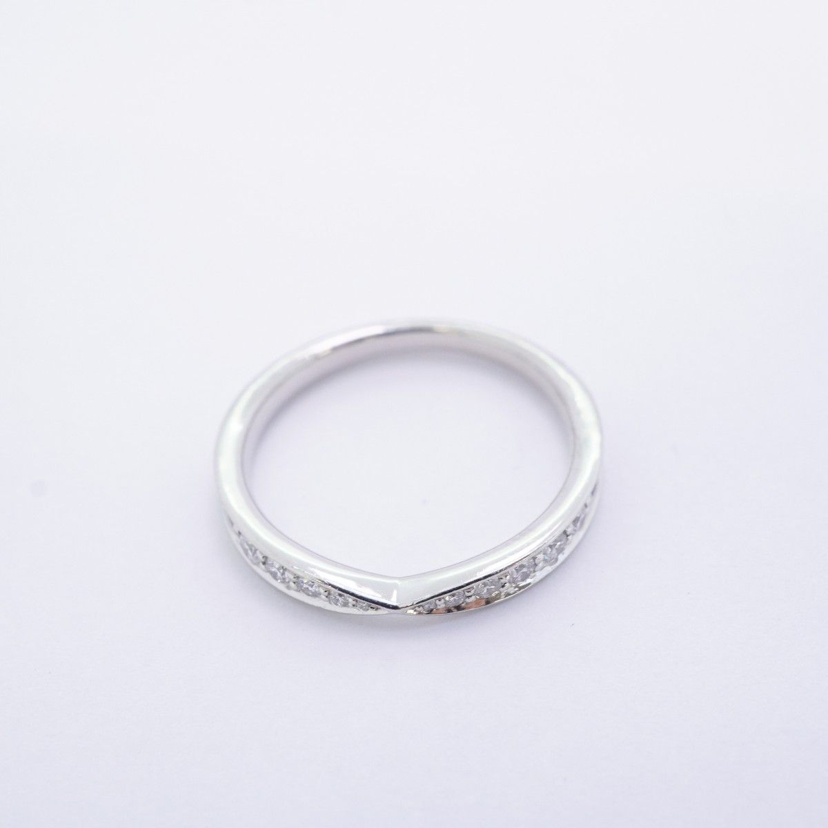 Tiffany & Co Ring Harmony Beads Set Platinum Diamond — view 3