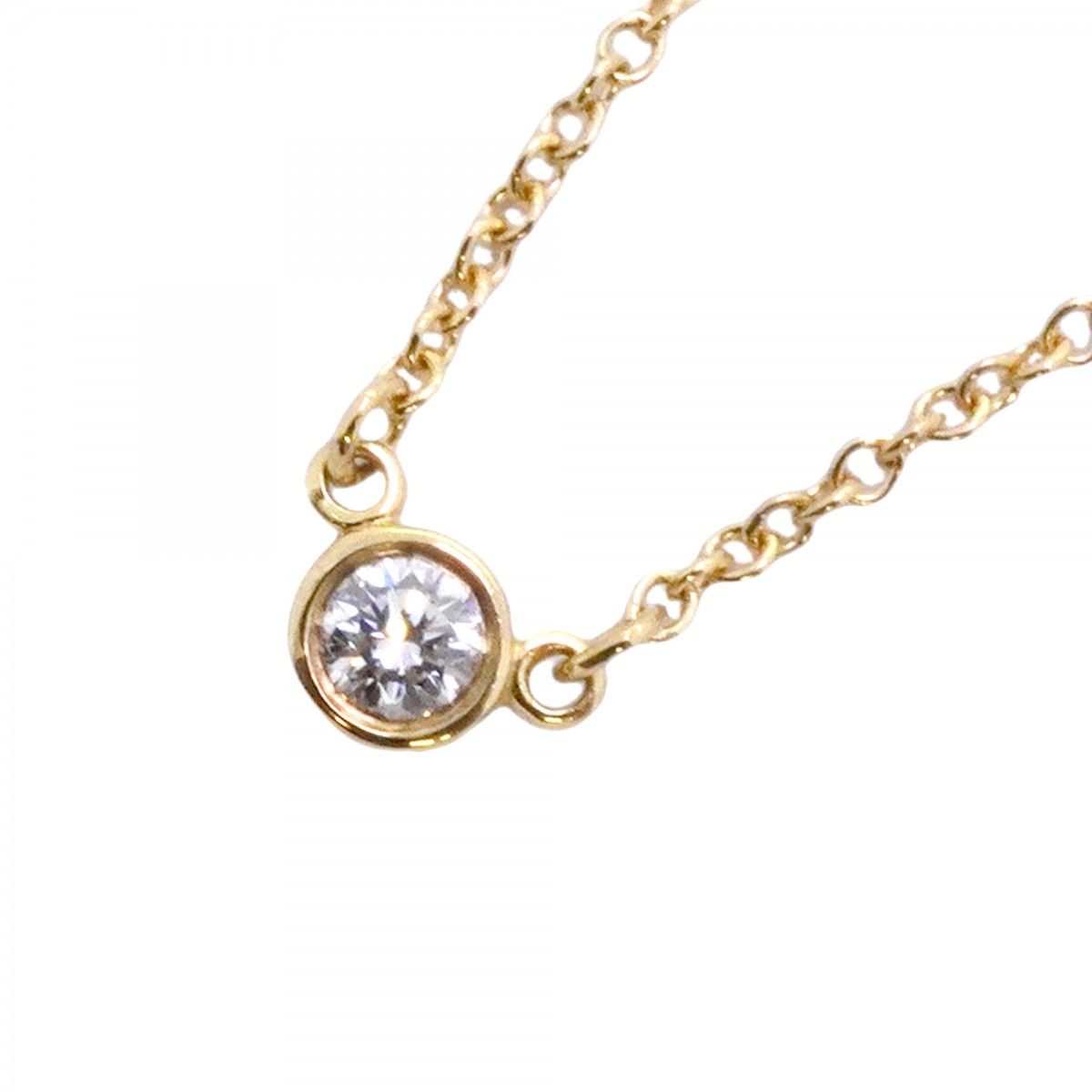 Tiffany & Co Necklace by the Yard 18k Yellow Gold Diamond