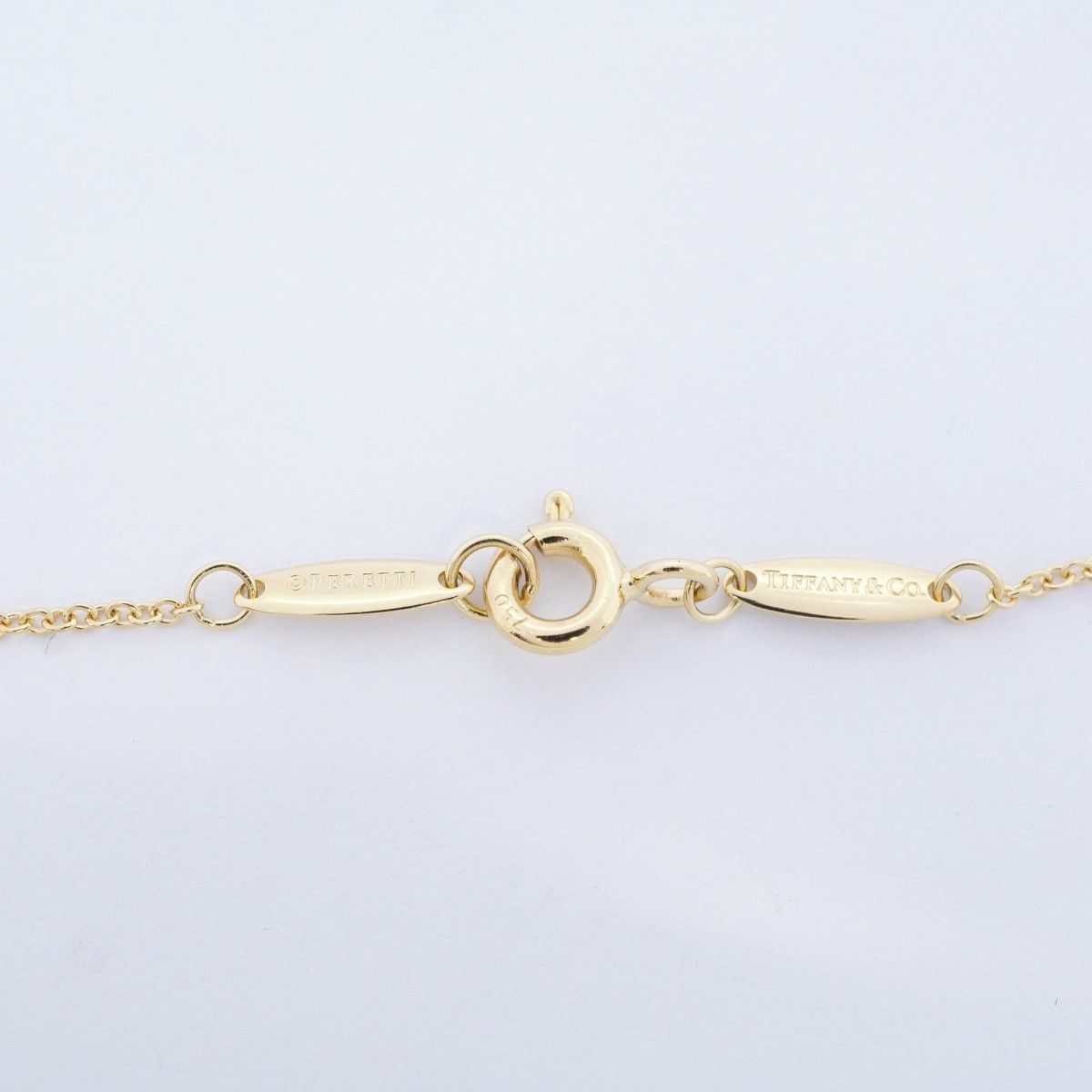 Tiffany & Co Necklace by the Yard 18k Yellow Gold Diamond — view 4