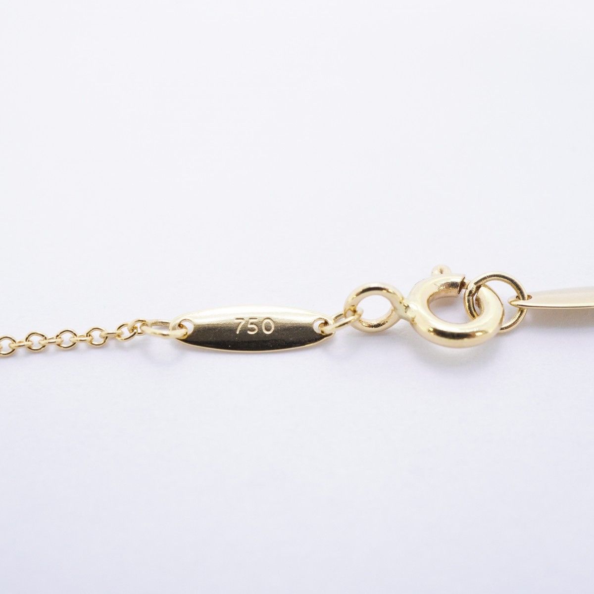 Tiffany & Co Necklace by the Yard 18k Yellow Gold Diamond — view 5