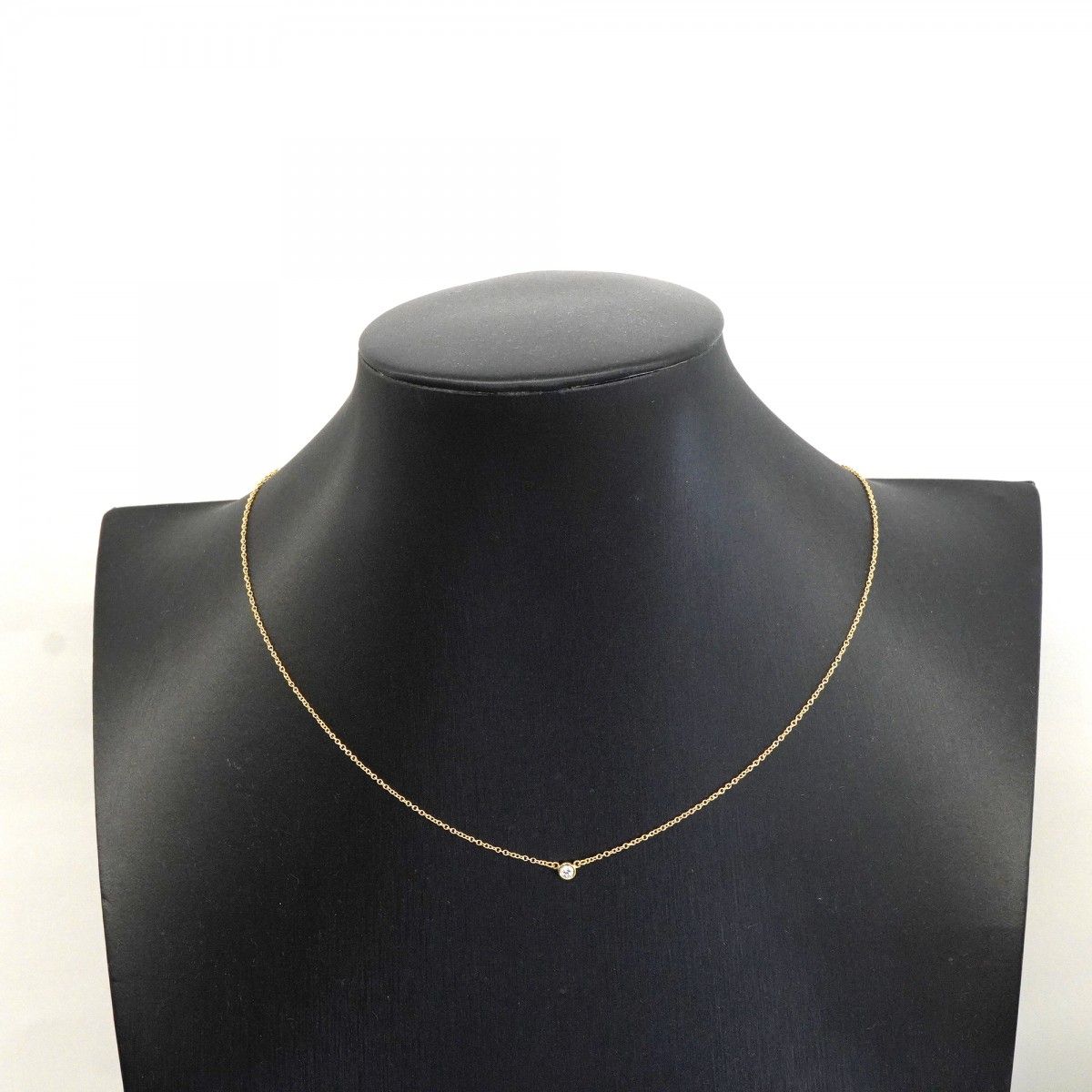 Tiffany & Co Necklace by the Yard 18k Yellow Gold Diamond — view 6