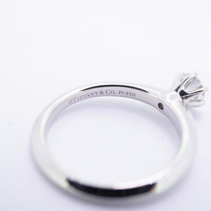 Tiffany & Co Ring Solitaire Platinum Diamond — view 4
