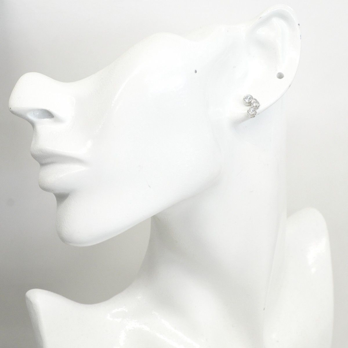 Tiffany & Co Earrings Bubble Platinum Diamond — view 7