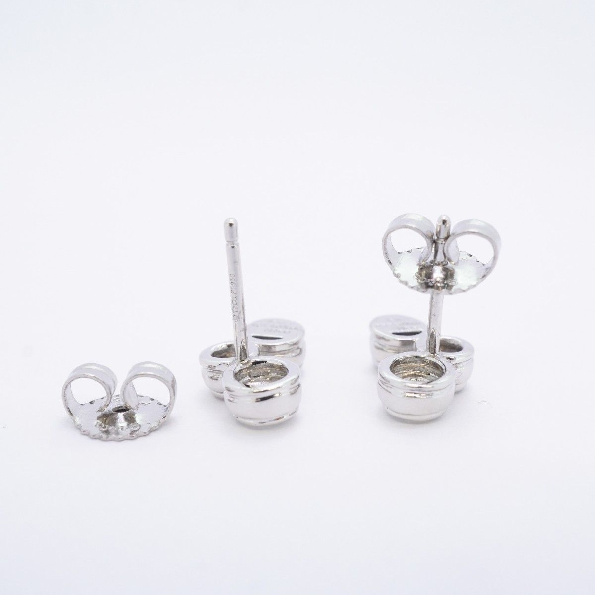 Tiffany & Co Earrings Bubble Platinum Diamond — view 3