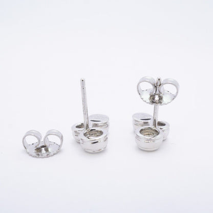 Tiffany & Co Earrings Bubble Platinum Diamond — view 3