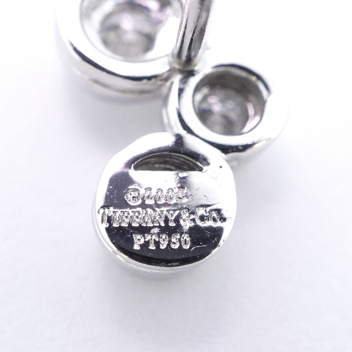 Tiffany & Co Earrings Bubble Platinum Diamond — view 4