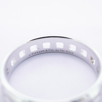 Tiffany & Co Ring T True Wide 18k White Gold — view 4