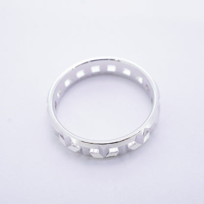 Tiffany & Co Ring T True Wide 18k White Gold — view 3