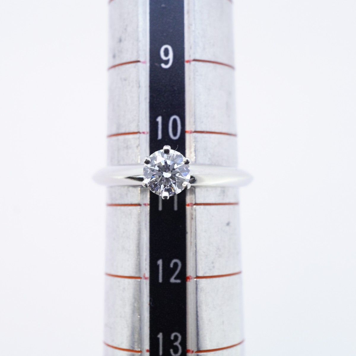 Tiffany & Co Ring Solitaire Platinum Diamond — view 7