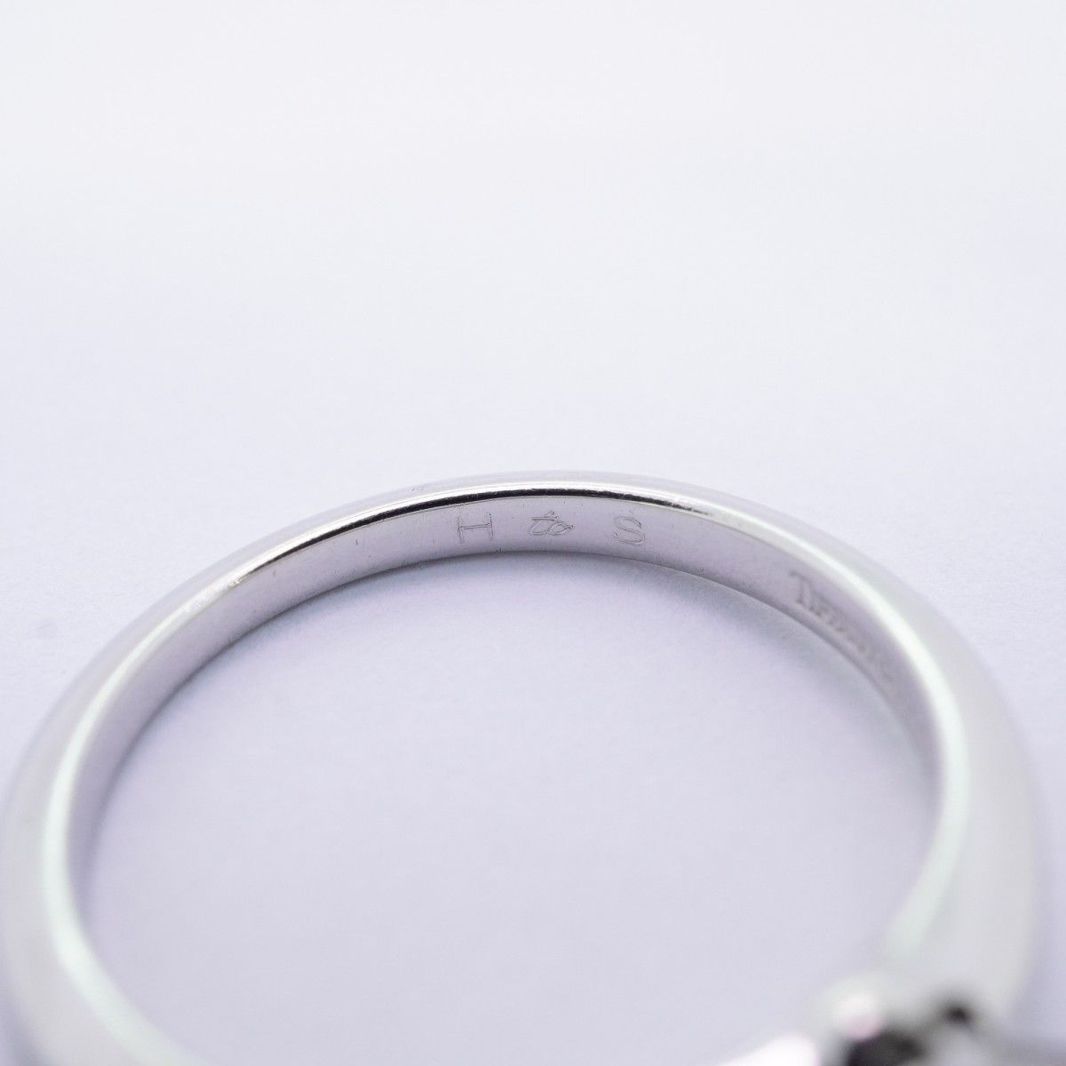 Tiffany & Co Ring Solitaire Platinum Diamond — view 6