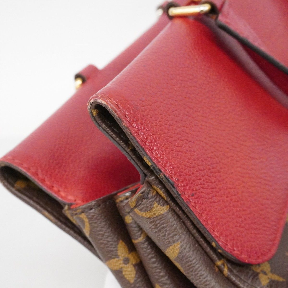 Louis Vuitton Handbag Monogram Venus Brown Cerise 2-Way — view 9