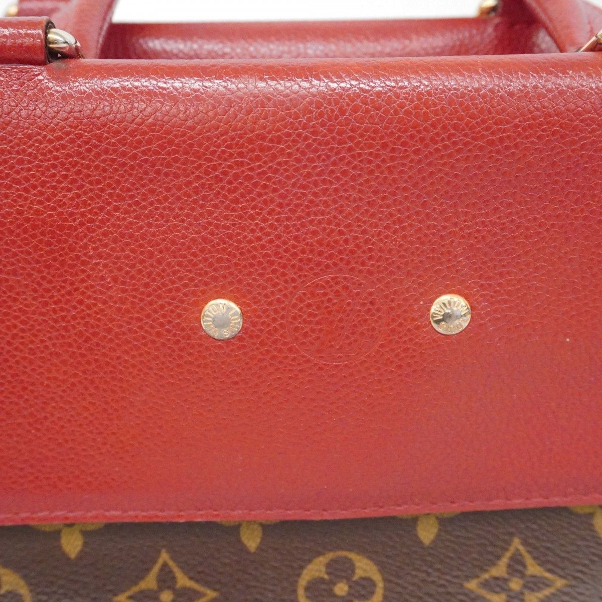 Louis Vuitton Handbag Monogram Venus Brown Cerise 2-Way — view 7